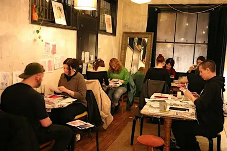 Monoprinting Workshop @ Pink Moon