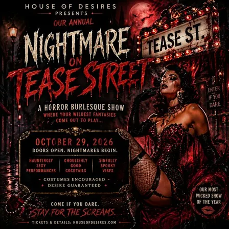 Nightmare on Tease Street Burlesque Show