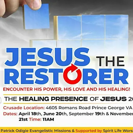HEALING AND DELIVERANCE CRUSADE