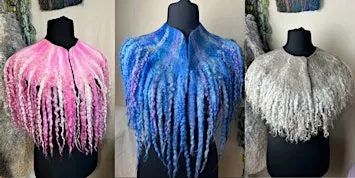 Collar With Locks: Wet Felting