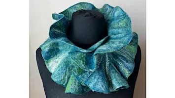 Sea Breeze Scarf Workshop Wet Felted