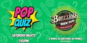 Regina - POP QUIZ Saturday @ Bonzzini's
