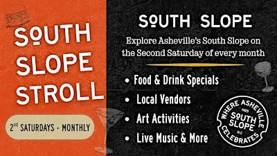 South Slope Stroll: Where Asheville Celebrates! (Second Saturdays)