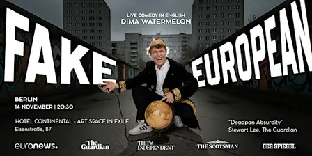 Fake European: English Stand-up Comedy in Berlin | Special Recording