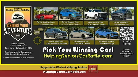 10th Annual Helping Seniors Sunday at the Museum & Car Raffle Grand Drawing