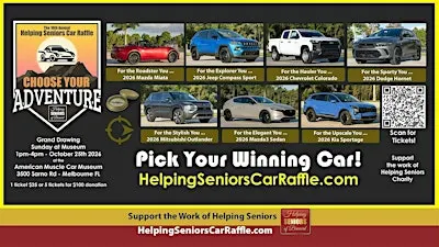 10th Annual Helping Seniors Sunday at the Museum & Car Raffle Grand Drawing