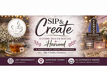 Sip & Create: Tea Party Mini Hat Bar | A Come Tea Us Social + Harwood