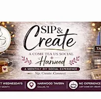 Sip & Create: DIY Ornament Bar | A Come Tea Us Social + Harwood