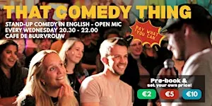 English Stand-up Comedy Show in the Red Light District | That Comedy Thing