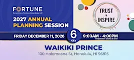 Fortune's 2027 Annual Planning
