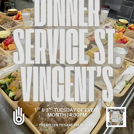 Dinner Service - St. Vincent de Paul Dining Hall