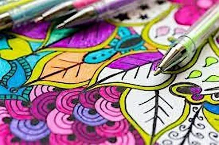 Adult Coloring at AR Workshop