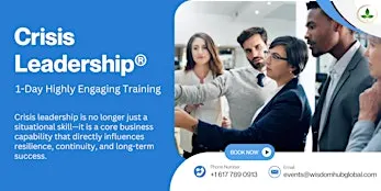 1 Day Expert-Led Crisis Leadership® Training in Ann Arbor, MI | Wisdom Hub