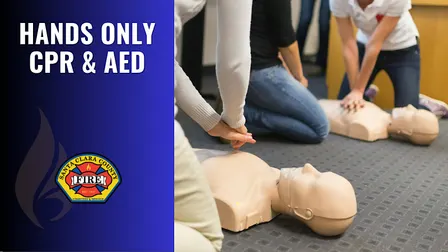 Hands Only CPR and AED Class | $15 | Campbell | 1.5 hrs - 2026