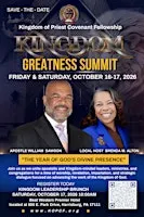 KoPCF Kingdom Greatness Summit