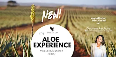 ALOE EXPERIENCE  | VILLA LOEB  - mit Gabriele Reichard & Gästen