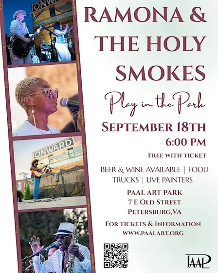 Ramona & The Holy Smokes Live in the Art Park