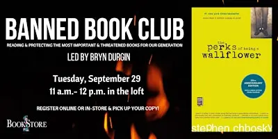 Banned Book Club: "Perks of Being a Wallflower" by Stephen Chbosky