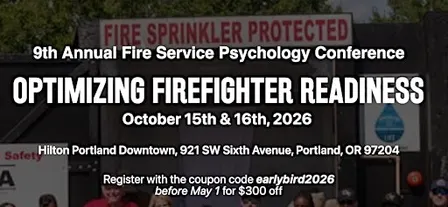 Ninth Annual Fire Service Psychology Association Event