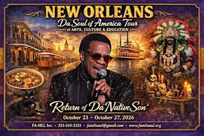 New Orleans, Da Soul of America Tour of Music, Culture & Education