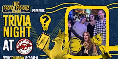 The Proper Pub Quiz at The Marion Hotel | Trivia Night