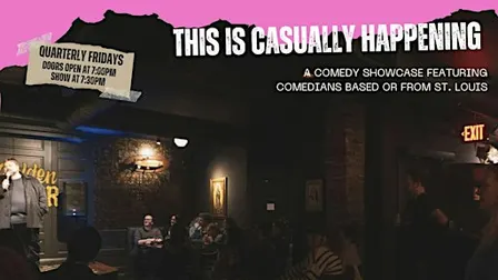 Mr. Showtime headlines This Is Casually Happening: A Comedy Show