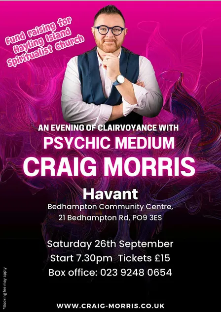 An Evening of Clairvoyance with Psychic Medium Craig Morris