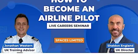 SEMINAR MANCHESTER: TRAIN FOR AN AIRLINE PILOT CAREER