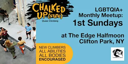 Chalked Up(state) Queer Climbing: 1st Sundays in Clifton Park