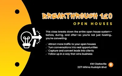 Breakthrough 120: Open Houses