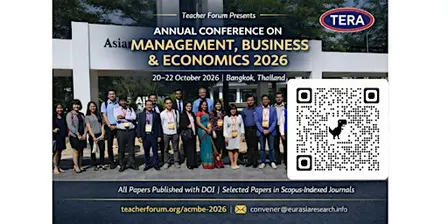 Annual Conf on Management Business, & Economics, 20-22 Oct 2026, Bangkok