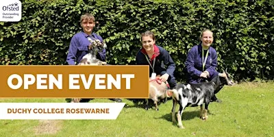 Open Event at Duchy College Rosewarne