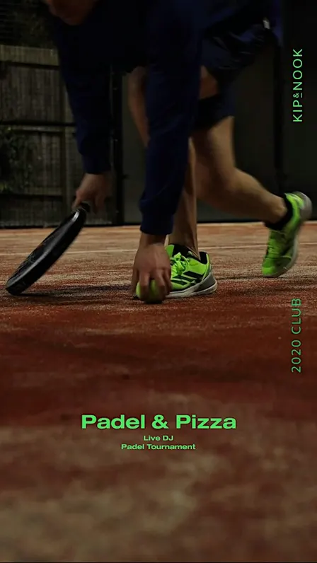 Hawkstone Padel & Pizza at Kip & Nook