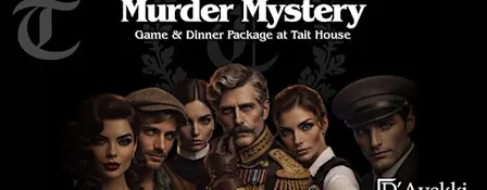 Murder Mystery Game & Dinner Package