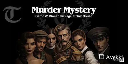Murder Mystery Game & Dinner Package