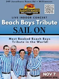 Barnstormer’s  Presents The Beach Boys Tribute *SAIL ON!*