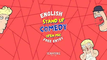ENGLISH STAND-UP COMEDY - OPEN MIC