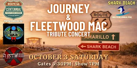 Journey of a Lifetime and Fleetwood X DOUBLE TRIBUTE live at Shark Beach