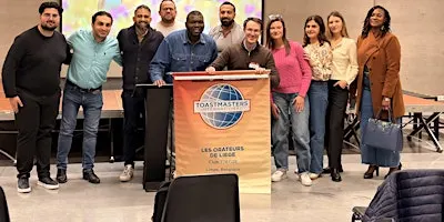 Atelier: Maîtrisez la prise de parole & confiance en soi–Toastmasters Liège
