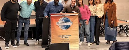 Atelier: Maîtrisez la prise de parole & confiance en soi–Toastmasters Liège