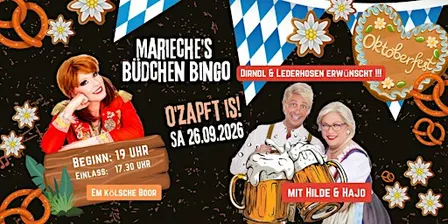 Marieche's Büdchen Bingo - O´zapft is!