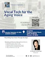 Vocal Tech for the Aging Voice