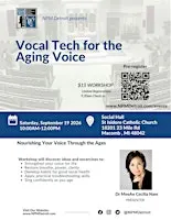 Vocal Tech for the Aging Voice