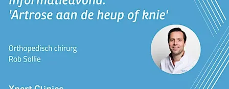 Informatieavond: Artrose aan de heup of knie (Amstelveen)