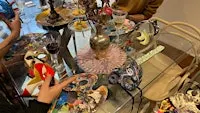 Venetian Masks and Wine