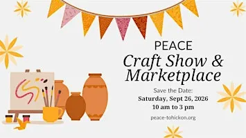 Peace Craft Show & Marketplace Vendor Registration