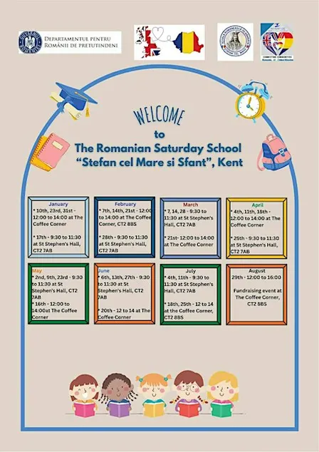 The Romanian Saturday School "Stefan cel Mare si Sfant" Kent