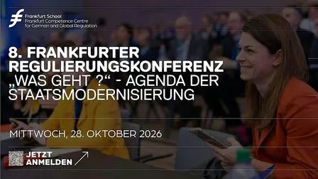 8. Frankfurter Regulierungskonferenz 2026