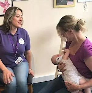 1:1 Breastfeeding Network support at Hayling Library