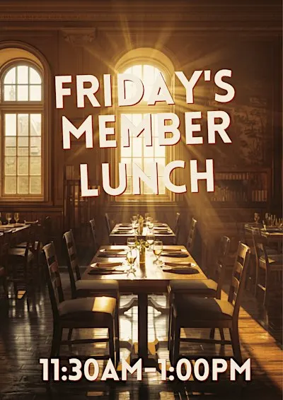 FFOM Members Lunch - Sept 25th
